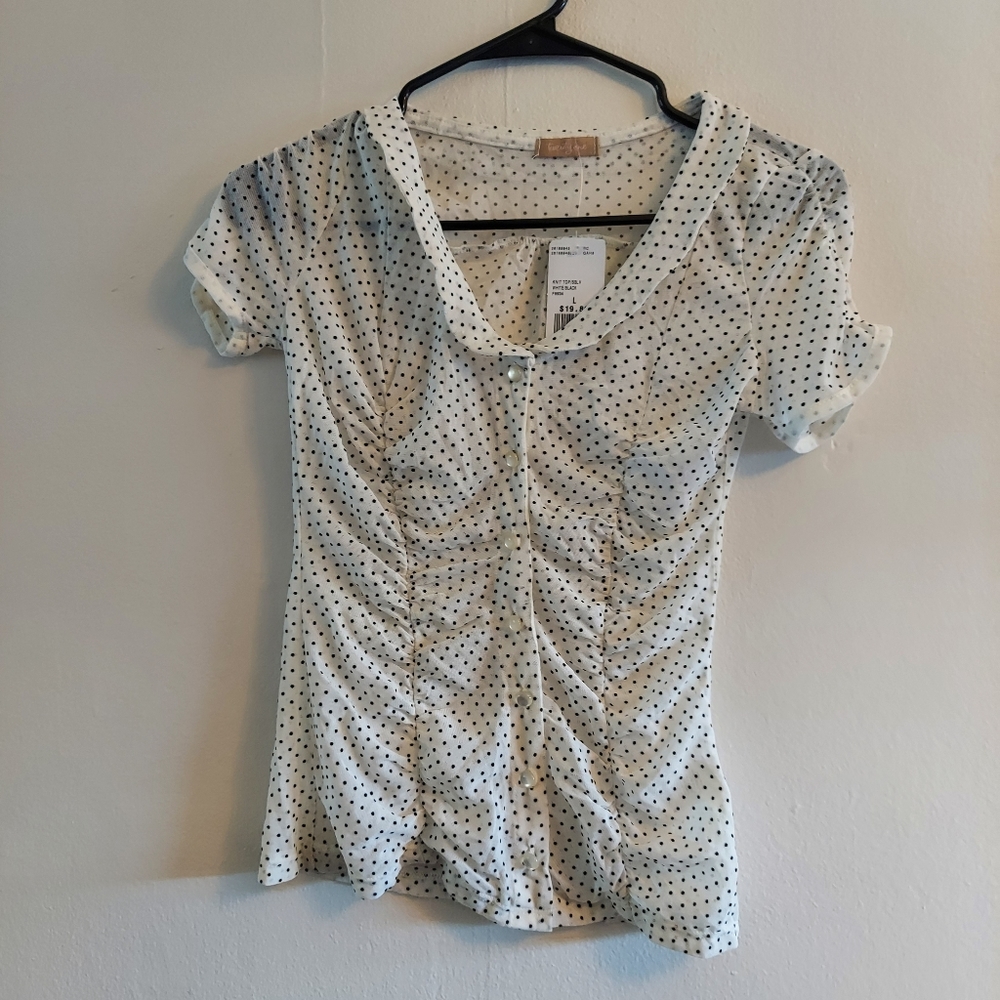 21 sheer top